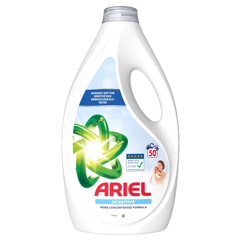 Ariel Sensitive Skin Clean & Fresh Mosószer 2.25l, 50 Mosáshoz