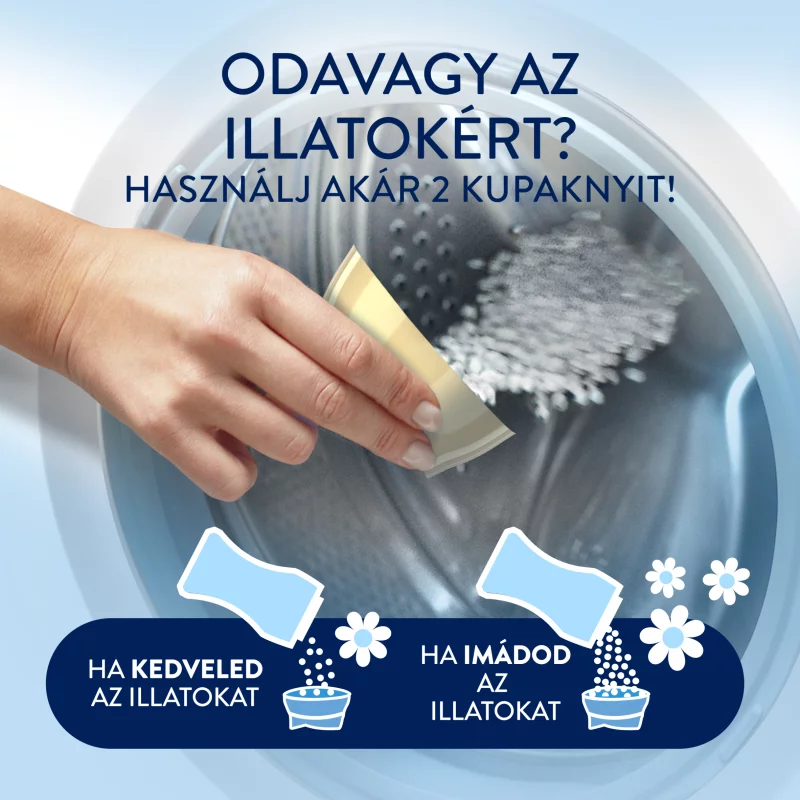 Lenor Parfümgyöngyök Mosáshoz 495 g, Cotton Fresh
