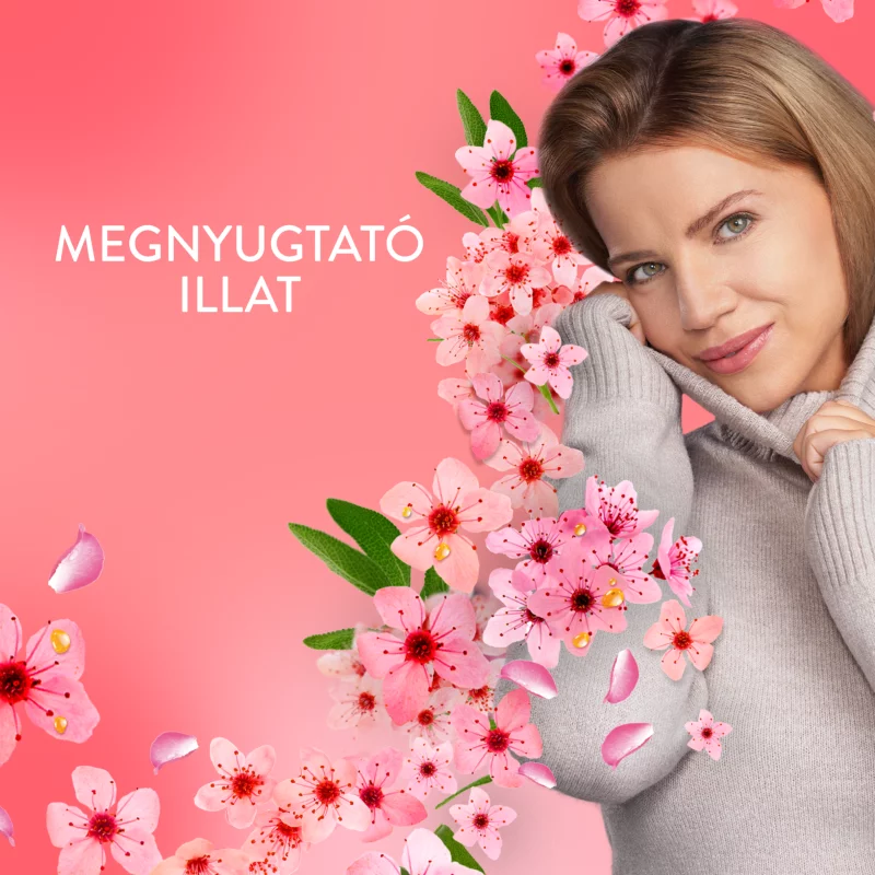 Lenor  Textilöblítő 32 Mosáshoz, Cherry Blossom & Sage