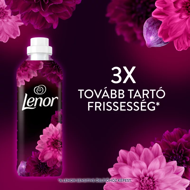 Lenor  Textilöblítő 32 Mosáshoz, Lotus Water & Diamond Figs