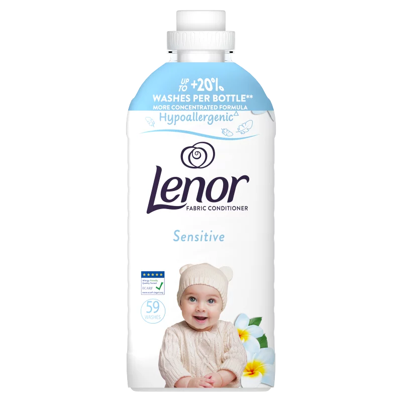 Lenor  Textilöblítő 59 Mosáshoz, Sensitive