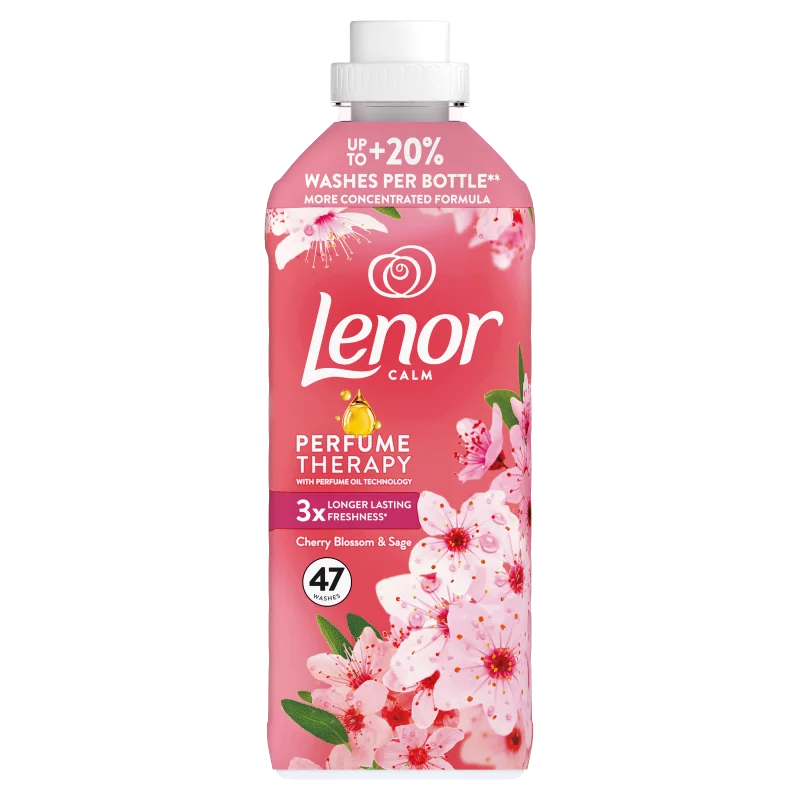 Lenor  Textilöblítő 47 Mosáshoz, Cherry Blossom & Sage
