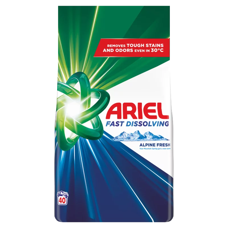 Ariel Mosópor, 2.2 kg, 40 Mosáshoz, Alpine Fresh