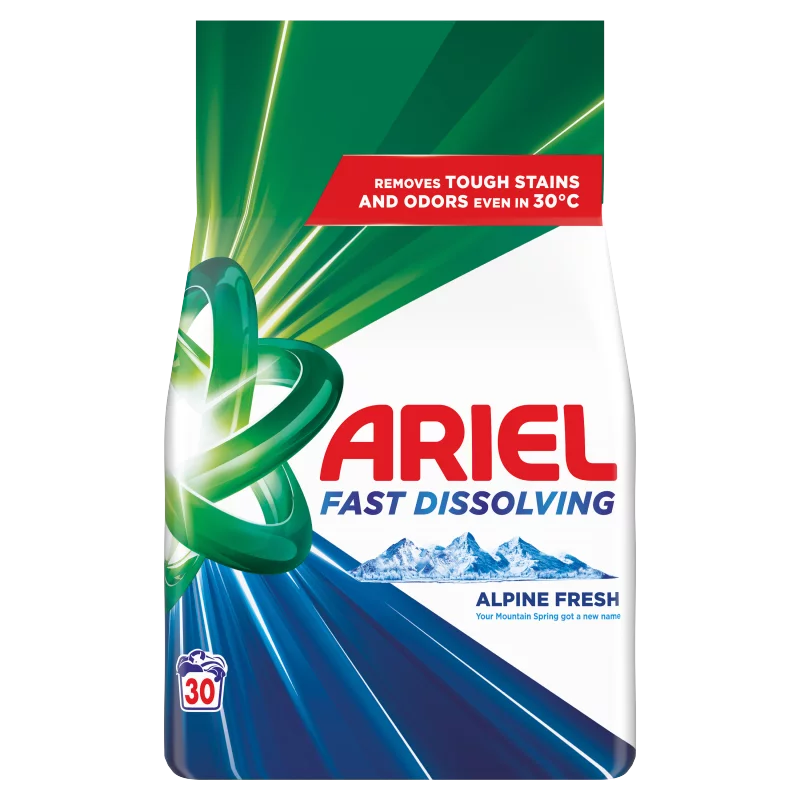 Ariel Mosópor, 1.65 kg, 30 Mosáshoz, Alpine Fresh