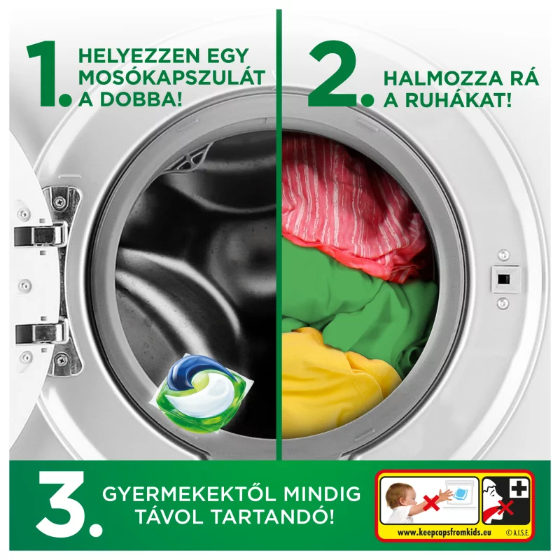 Ariel Allin1 PODS Mosókapszula 44 Mosáshoz