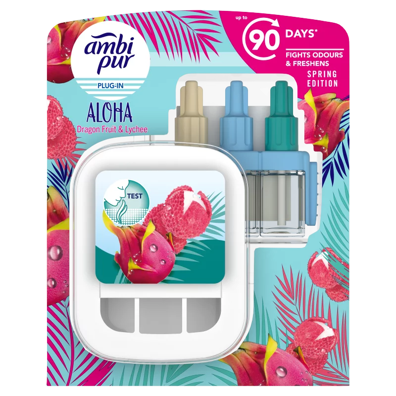 Ambi Pur 3Volution Aloha elektromos légfrissítő kezdőcsomag, 20ml