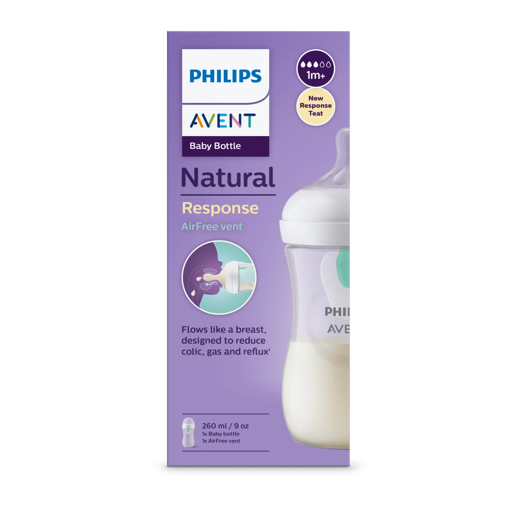 Philips Avent Natural Response cumisüveg, 260 ml