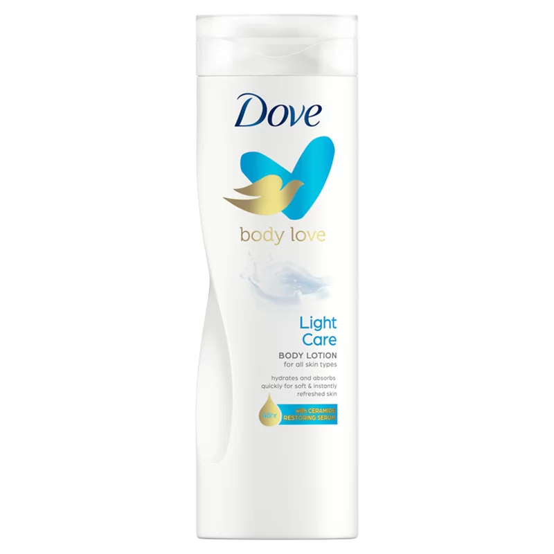 Dove Body Love Light Care testápoló minden bőrtípusra 400 ml 