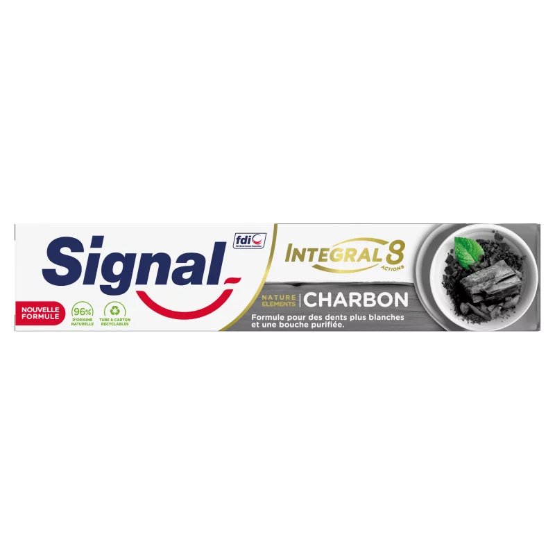 Signal Integral 8 Nature Elements Charbon fogkrém 75 ml