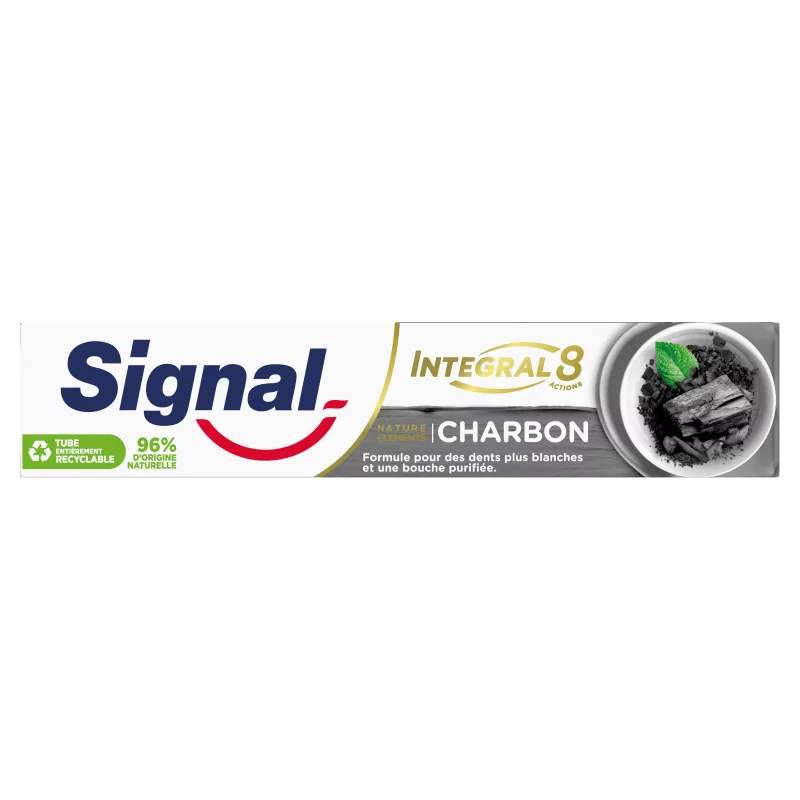 Signal Integral 8 Actions Nature Elements Charbon fogkrém 75 ml