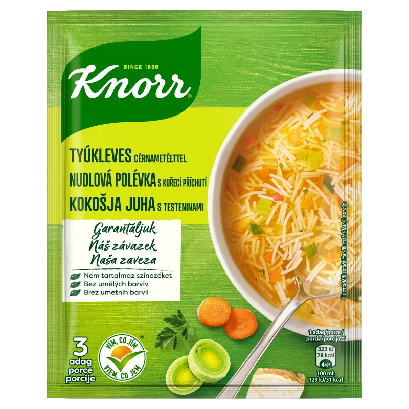 Knorr tyúkleves cérnametélttel 69 g