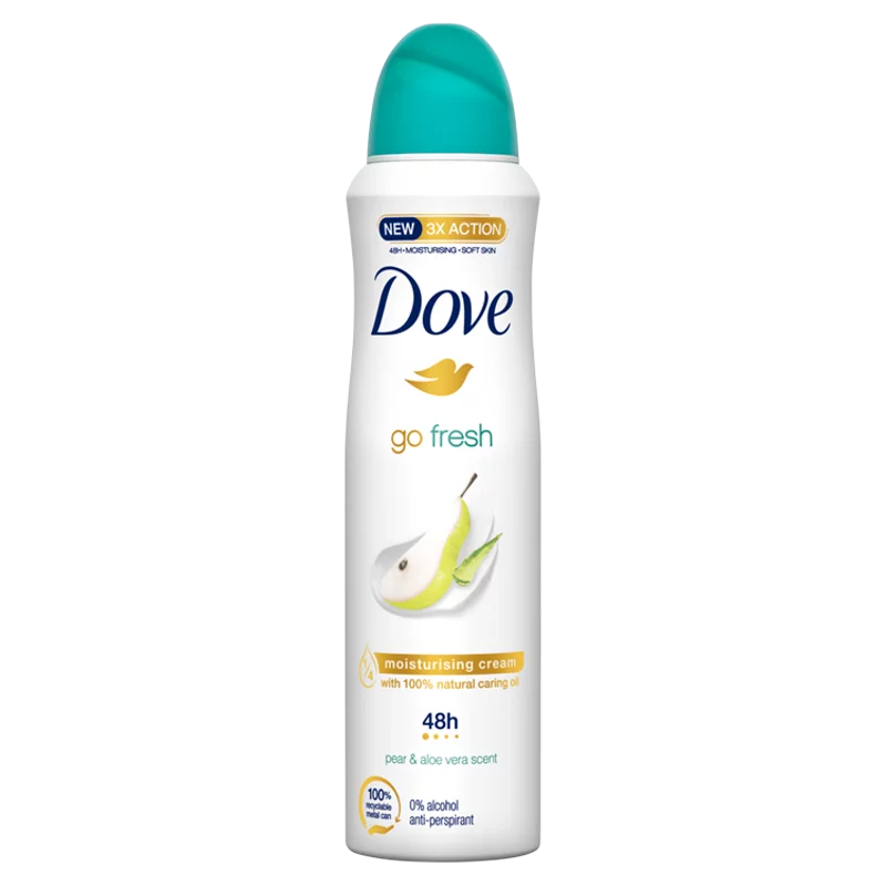 Dove Go Fresh körte & aloe vera izzadásgátló aeroszol 150 ml