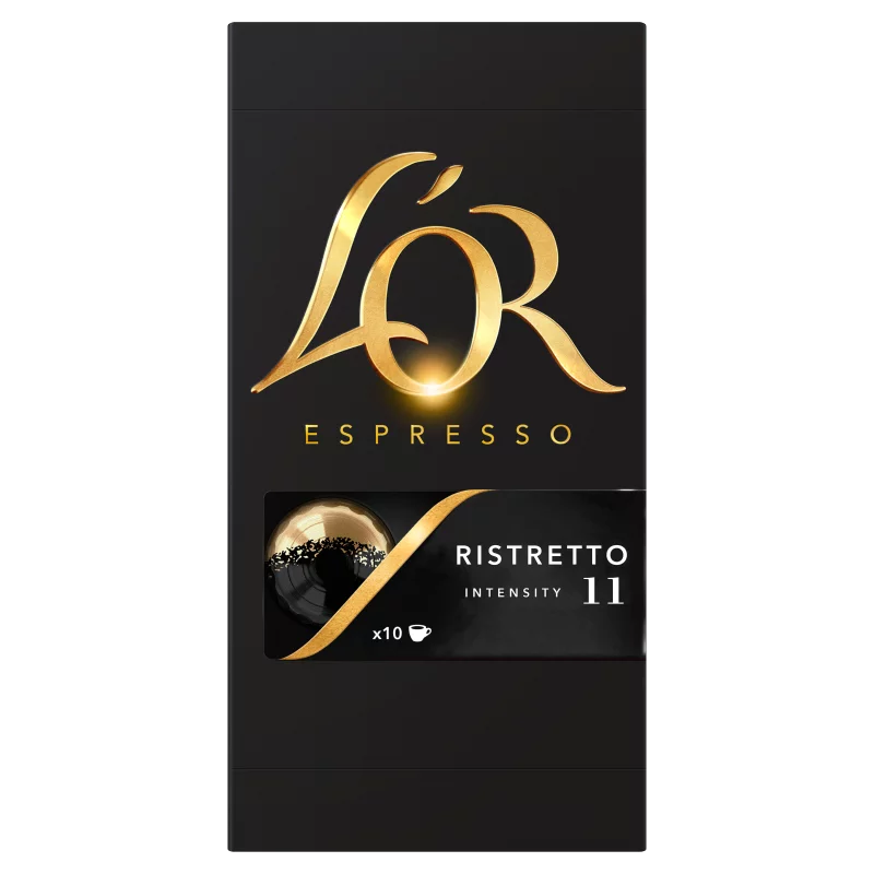 L'OR Espresso Ristretto őrölt-pörkölt kávé kapszulában 10 db 52 g