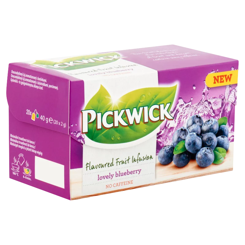 Pickwick gyümölcs- és gyógynövénytea áfonya ízzel 20 filter 40 g