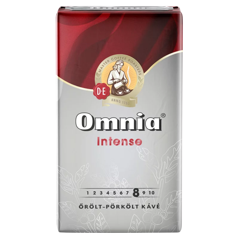 Douwe Egberts Omnia Intense őrölt-pörkölt kávé 250 g