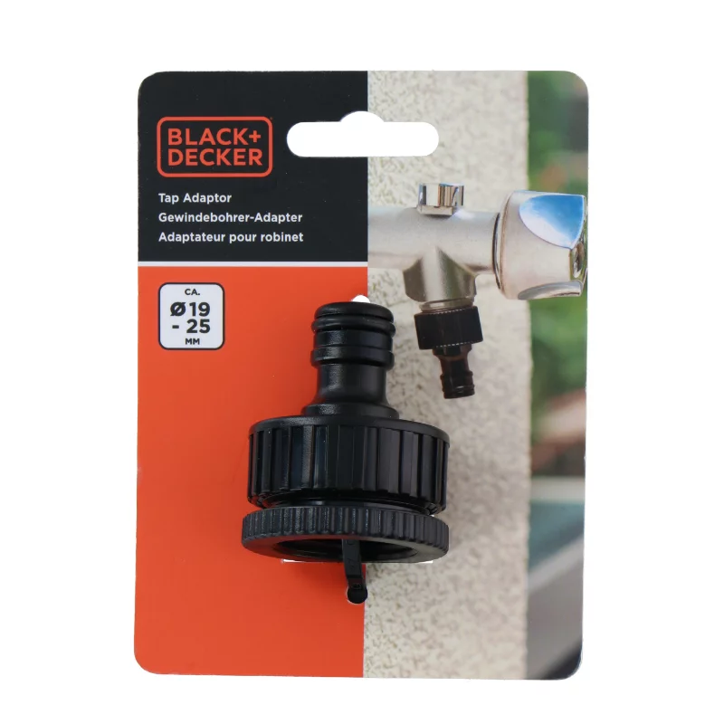Black+Decker csapcsatlakozó 3/4''-1'' kicsinyítő d4xh4,1cm 20g ABS HT