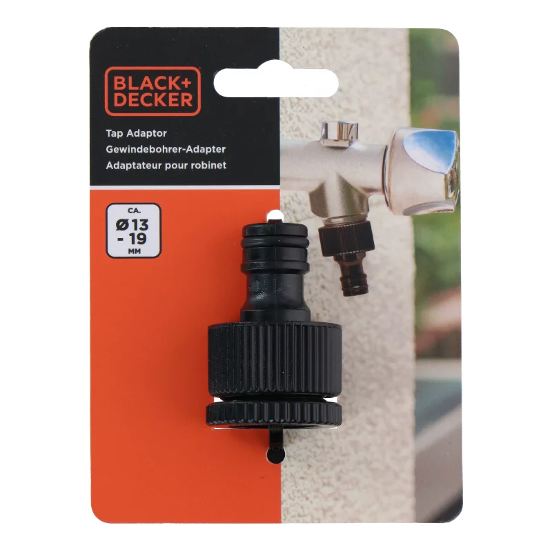 Black+Decker csapcsatlakozó 1/2&3/4 kicsinyítő d4xh5cm 20g 