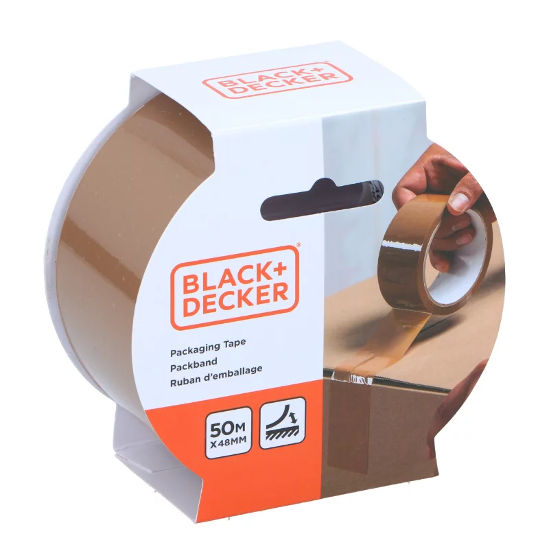 Black+Decker ragasztószalag barna 48mmx50mtr 38 micron Brown SHK/IN BXPATA7007