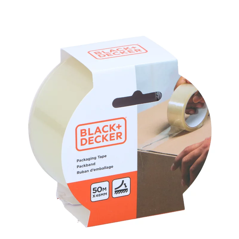 Black+Decker ragasztószalag áttetsző 48mmx50mtr 38 micron SHK/IN BXPATA7009