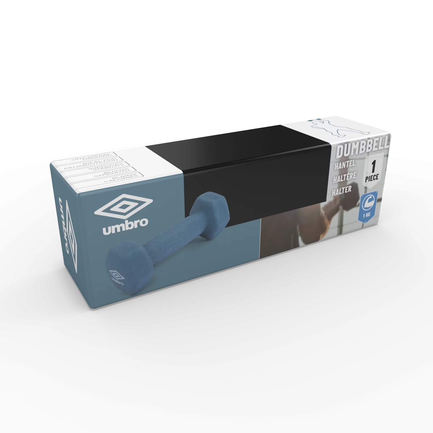 Umbro Súlyzó 1kg műa. borítású 