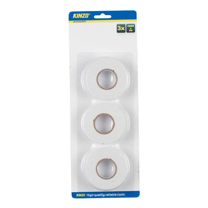Kinzo ragasztószalag kétoldalú 18mmx1,6mmx2 