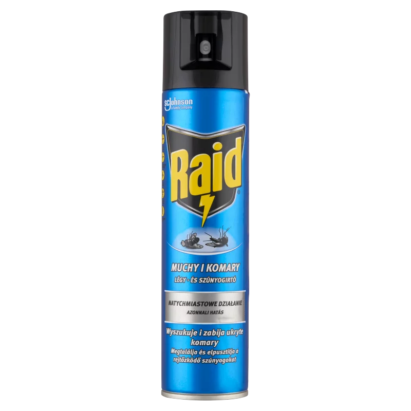 Raid légy- és szúnyogirtó aeroszol 400 ml