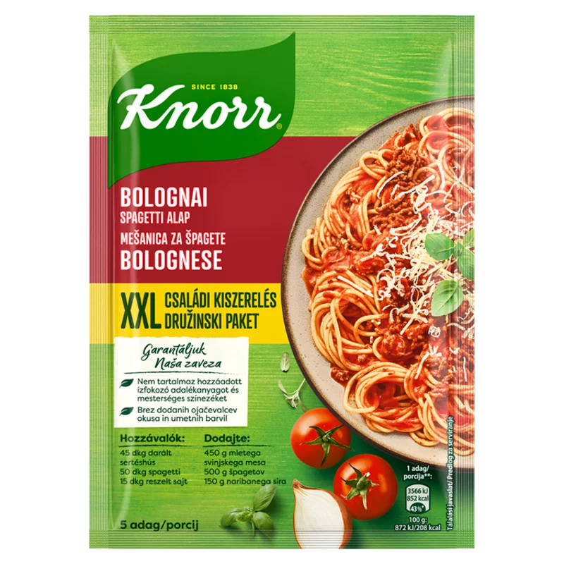 Knorr bolognai spagetti alap 89 g