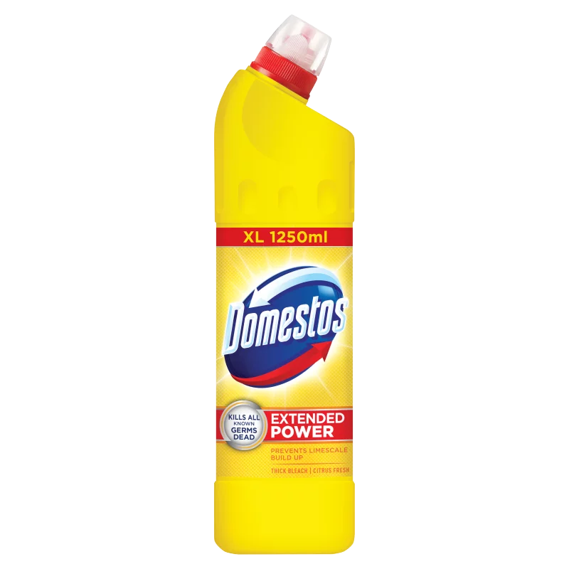 Domestos Extended Power Citrus Fresh sűrű, fertőtlenítő hatású tisztítószer 1250 ml