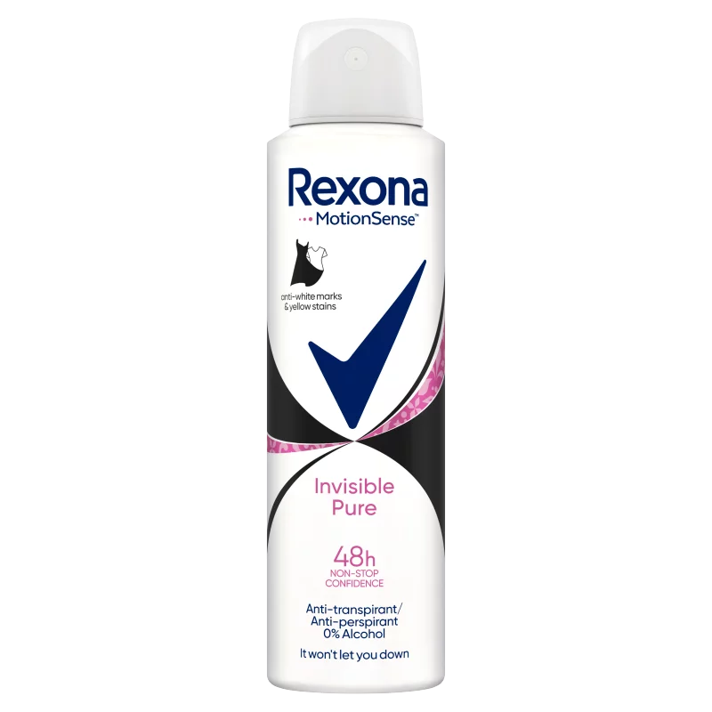 Rexona MotionSense Invisible Pure izzadásgátló 150 ml