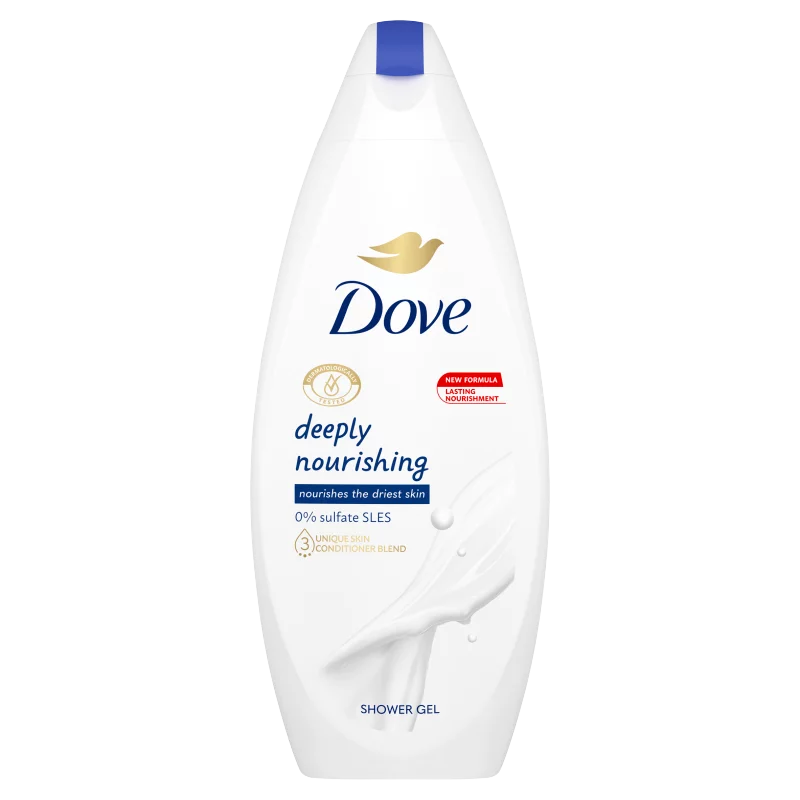 Dove Deeply Nourishing krémtusfürdő 250 ml