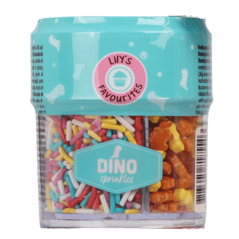Becky´s cukordekoráció 90g Dino sprinkles