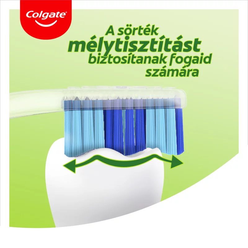 Colgate Twister közepes fogkefe 2 db