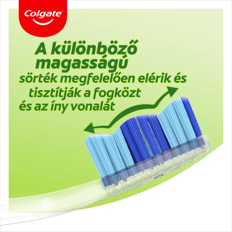 Colgate Twister közepes fogkefe 2 db