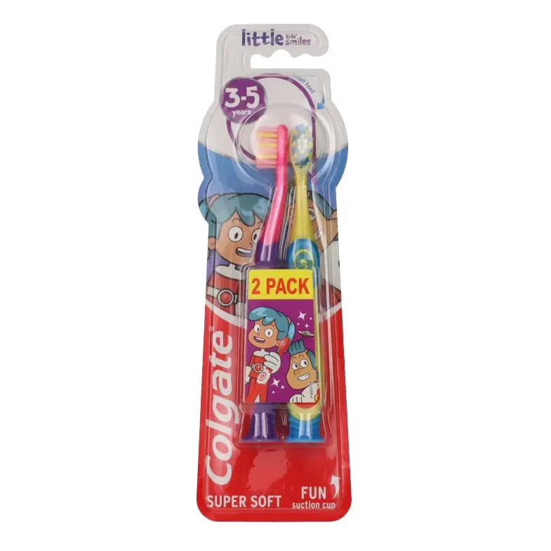 Colgate Little Kids Smile gyerek fogkefe 3-5 éves korig 2 db
