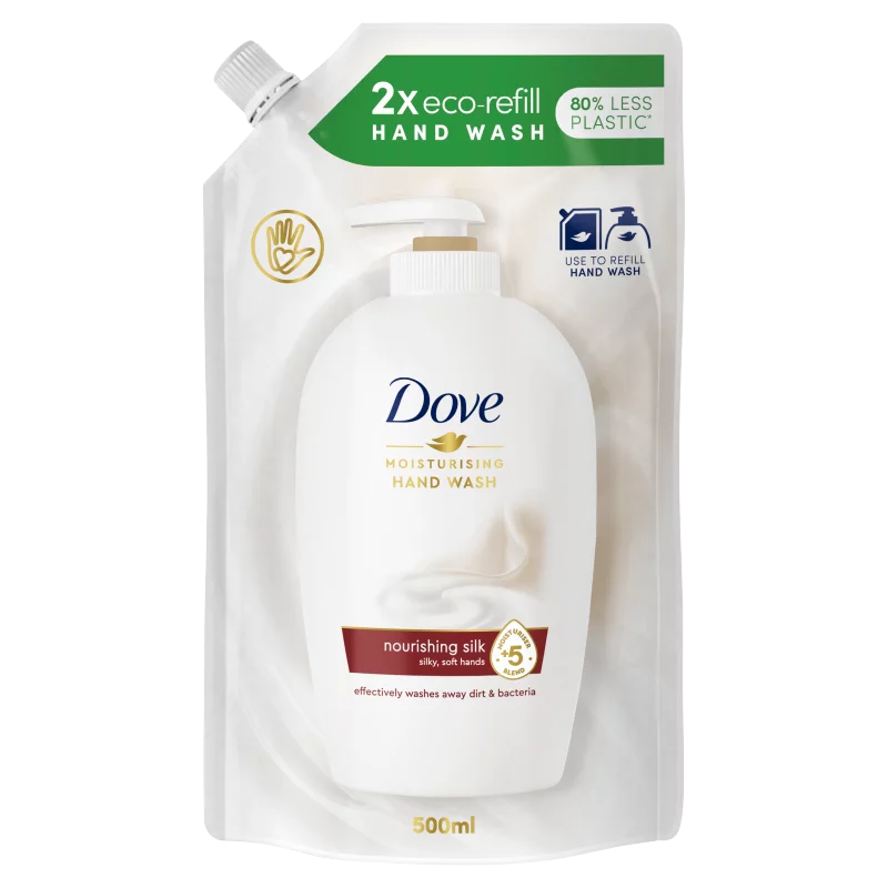 Dove Nourishing Silk folyékony krémszappan 500 ml