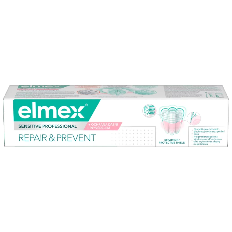elmex Sensitive Repair & Prevent fogkrém érzékeny fogakra 75 ml