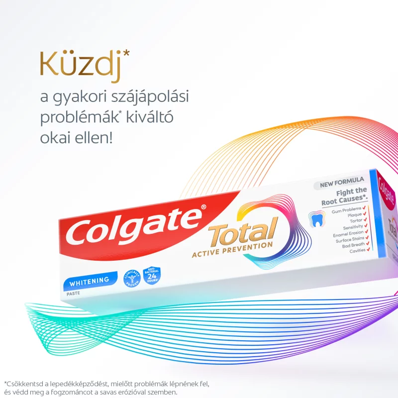 Colgate Total Whitening fogfehérítő fogkrém 75 ml