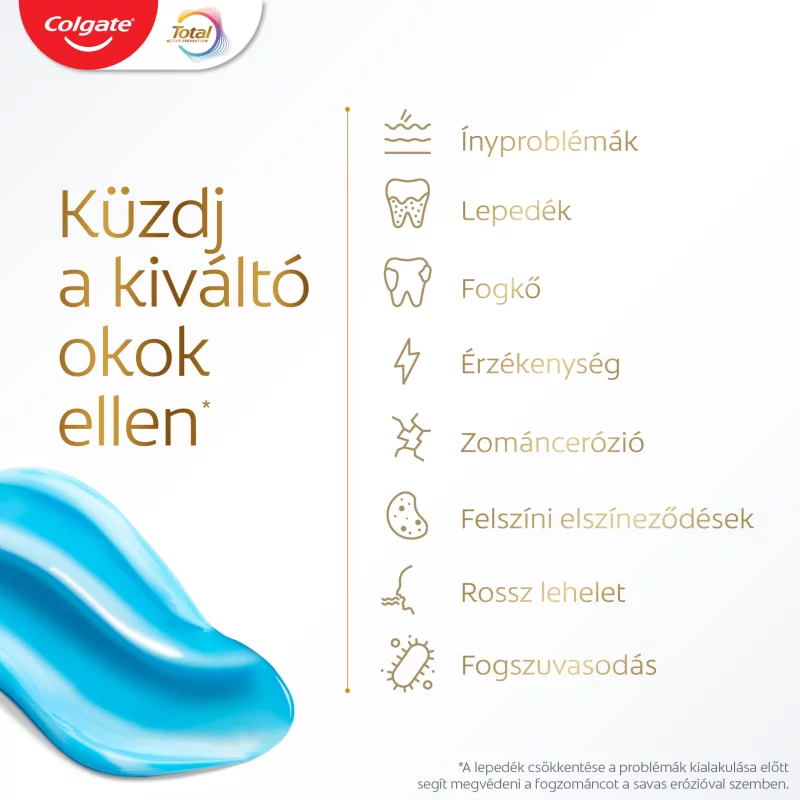Colgate Total Whitening fogfehérítő fogkrém 75 ml