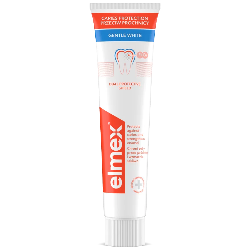 elmex Caries Protection Gentle White fogkrém 75 ml
