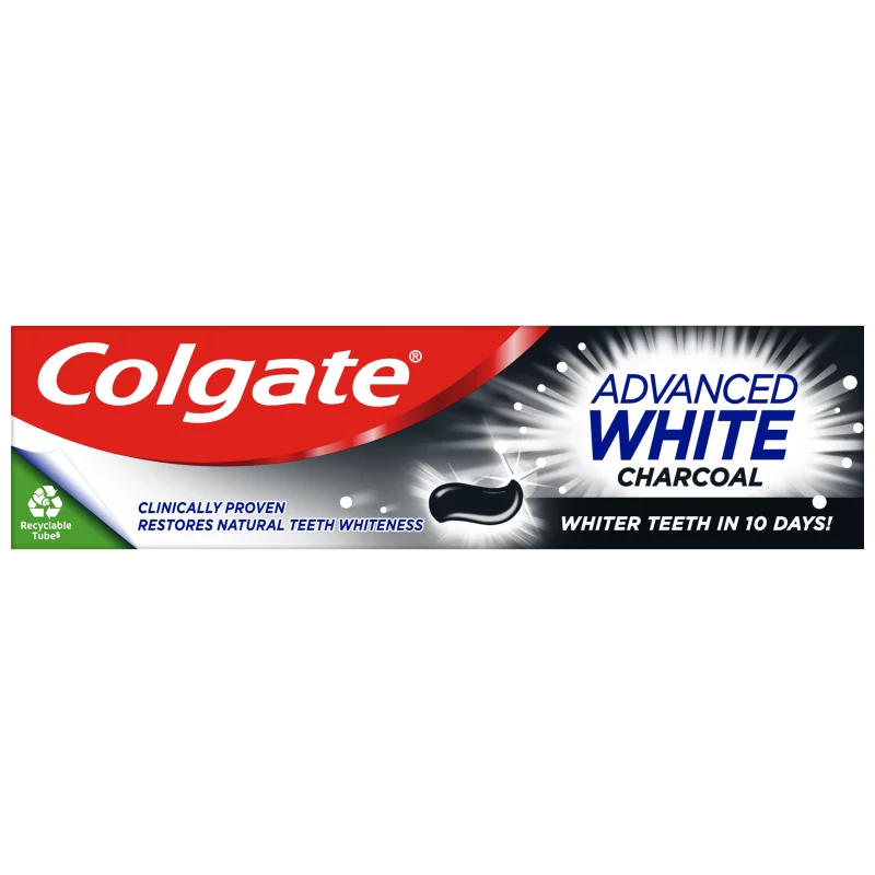 Colgate Advanced White Charcoal fogfehérítő fogkrém 75 ml
