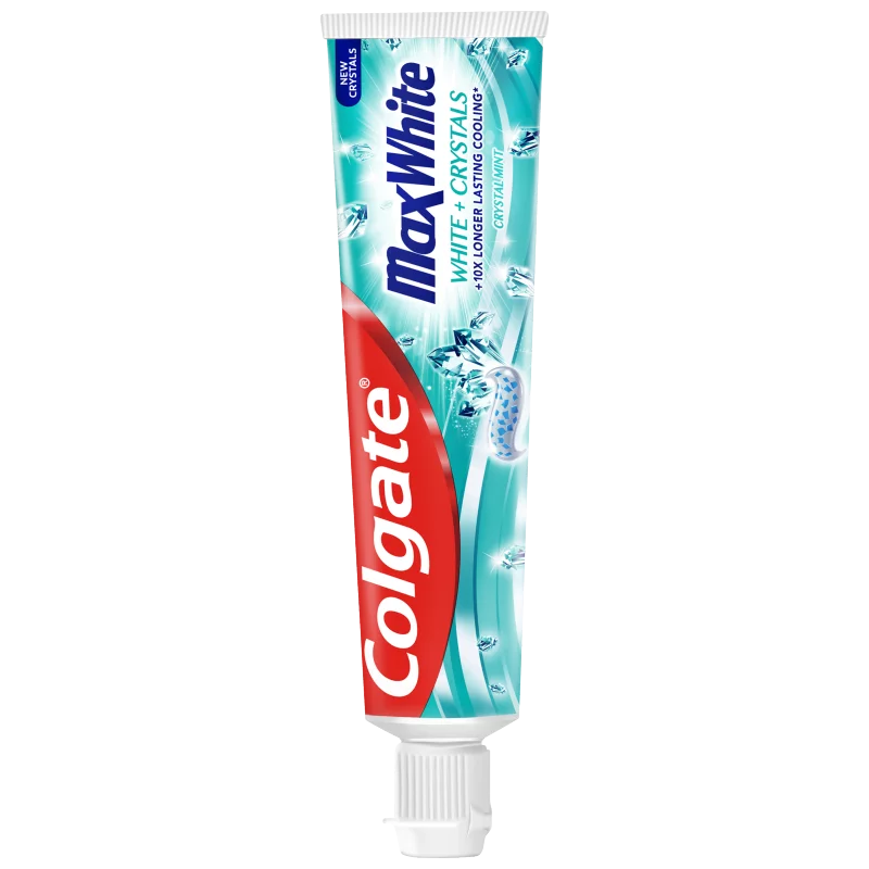 Colgate Max White White Crystals fogfehérítő fogkrém 125 ml