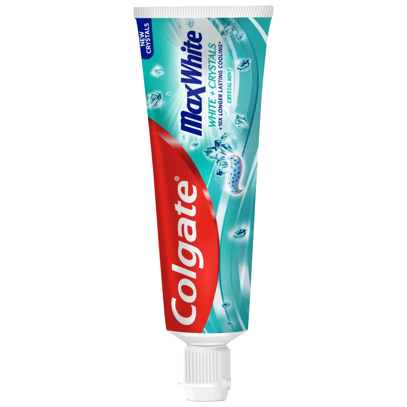 Colgate Max White White Crystals fogfehérítő fogkrém 75 ml