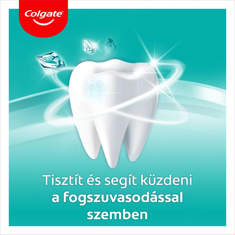 Colgate Max White White Crystals fogfehérítő fogkrém 75 ml