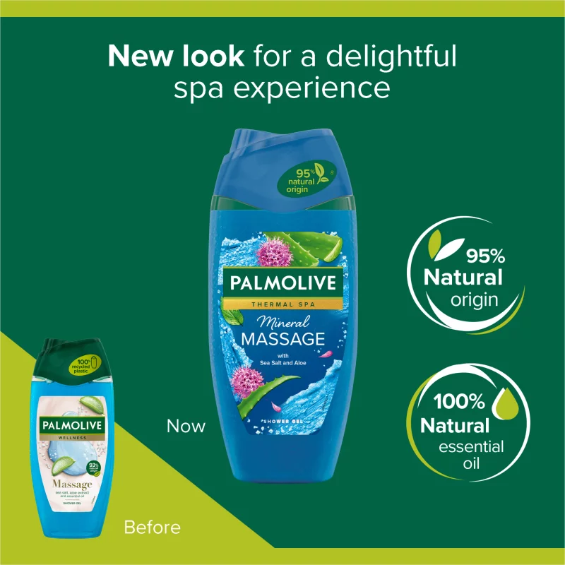 Palmolive Thermal Spa Mineral Massage tusfürdő 250 ml