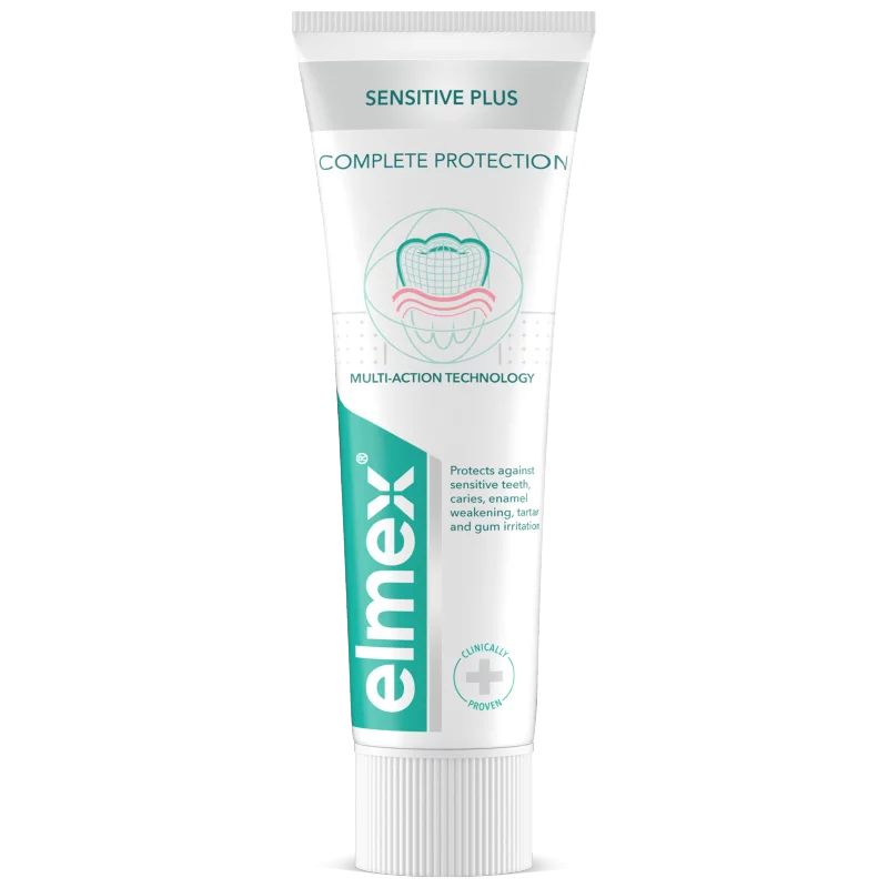 elmex Sensitive Plus Complete Protection fogkrém érzékeny fogakra 75 ml