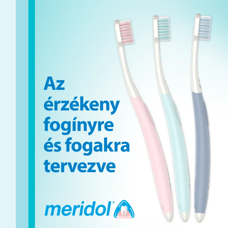 meridol Complete Care lágy fogkefe érzékeny fogínyre 1 db