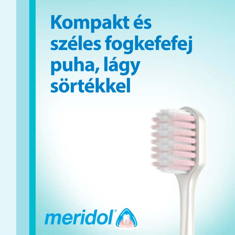 meridol Complete Care lágy fogkefe érzékeny fogínyre 1 db