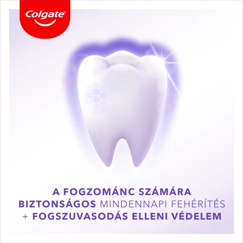Colgate Max White Purple Reveal fogfehérítő fogkrém 75 ml