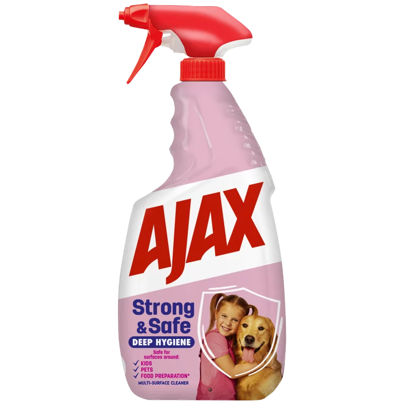 Ajax Strong & Safe többcélú tisztító spray 500 ml