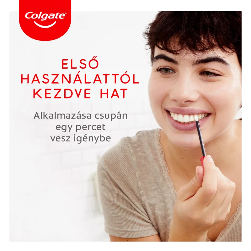 Colgate Max White Éjszakai Fogfehérítő Szérum Ecsettel 2,5 ml